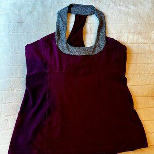 Lululemon purple exercise tank top